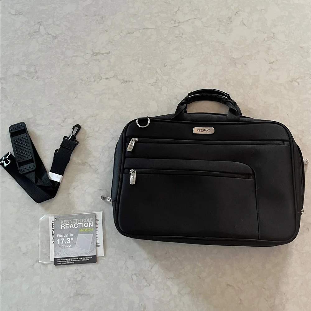 Kenneth Cole Reaction R-TECH  Laptop computer case fits up to 17.3” laptop new